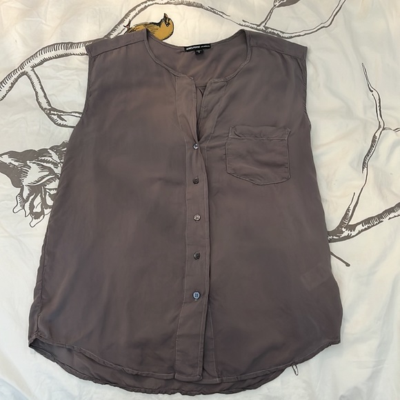 James Perse Soft Shell button up - Picture 4 of 7